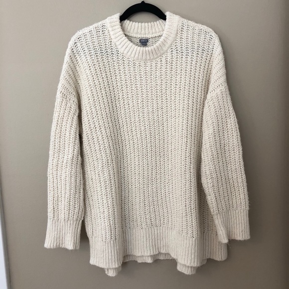 aerie Sweaters | Aerie Oversized Knit Sweater | Poshmark